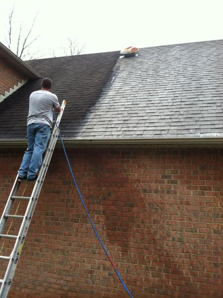 Soft Wash vs. Roof Pressure Wash